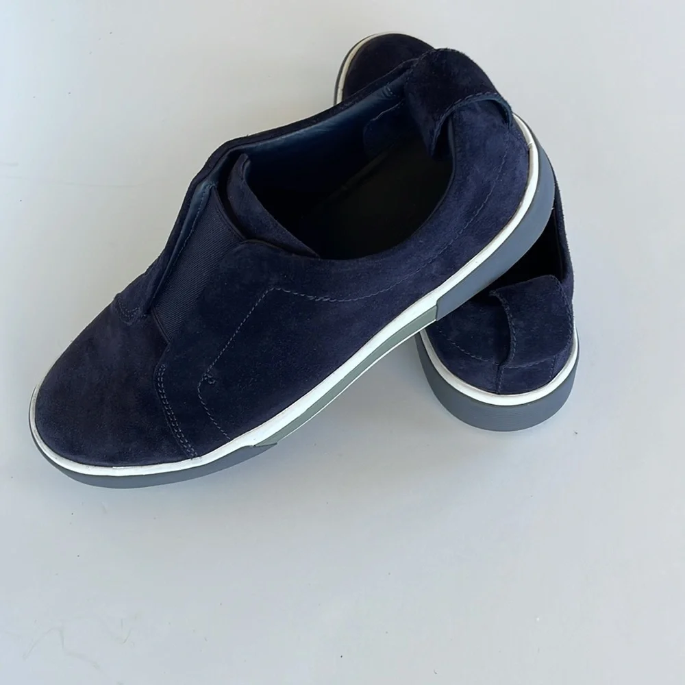 Vince Mens Ranger Suede Slip On Sneaker Size 7 - Picture 9 of 12
